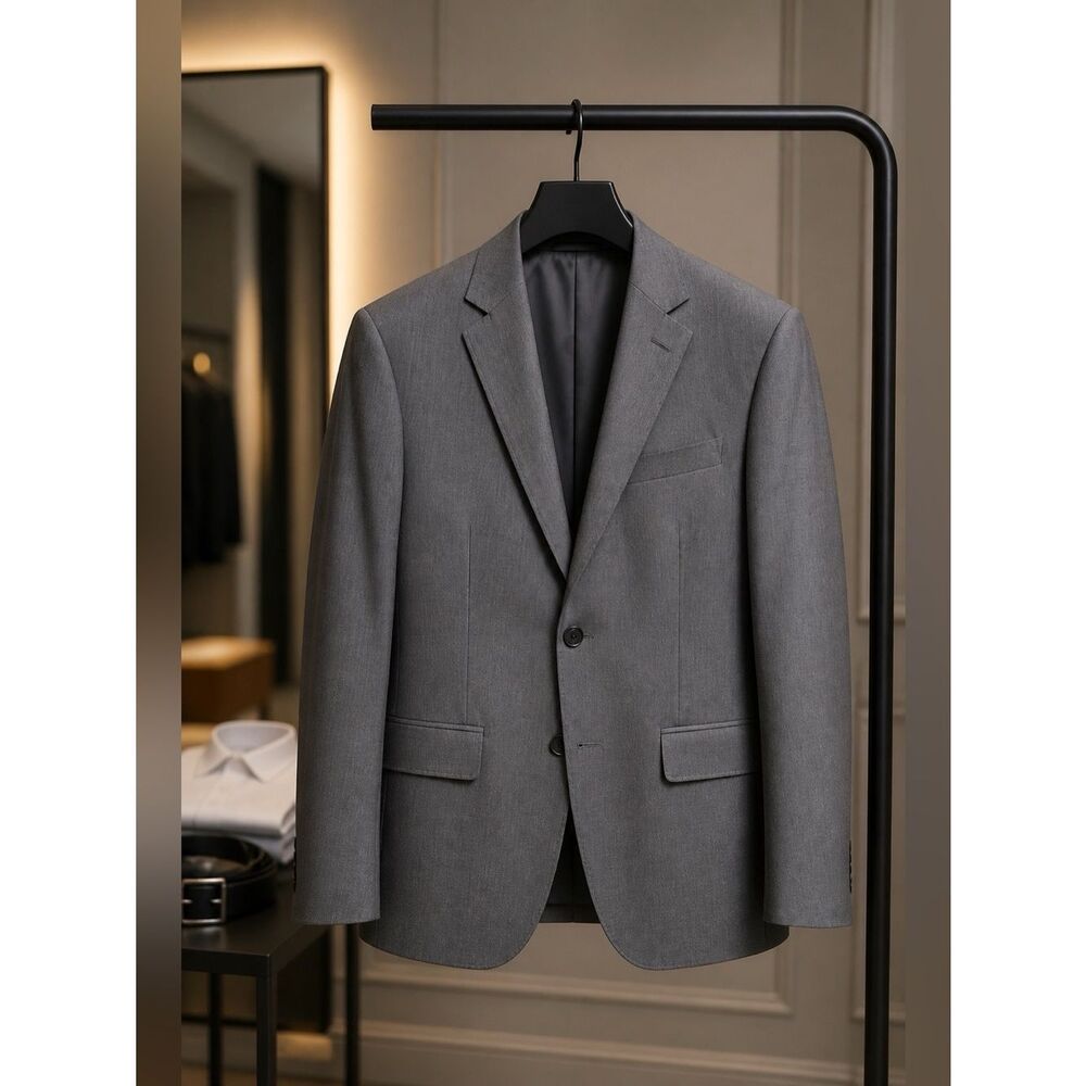 Gray Andrew Fezza Signature Collection Blazer 40S